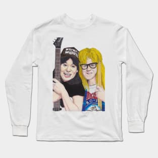 Wayne & Garth Long Sleeve T-Shirt